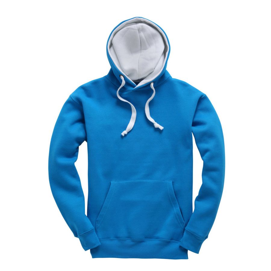 Premium Contrast Hoodie (Cotton Ridge) | Custom Embroidery