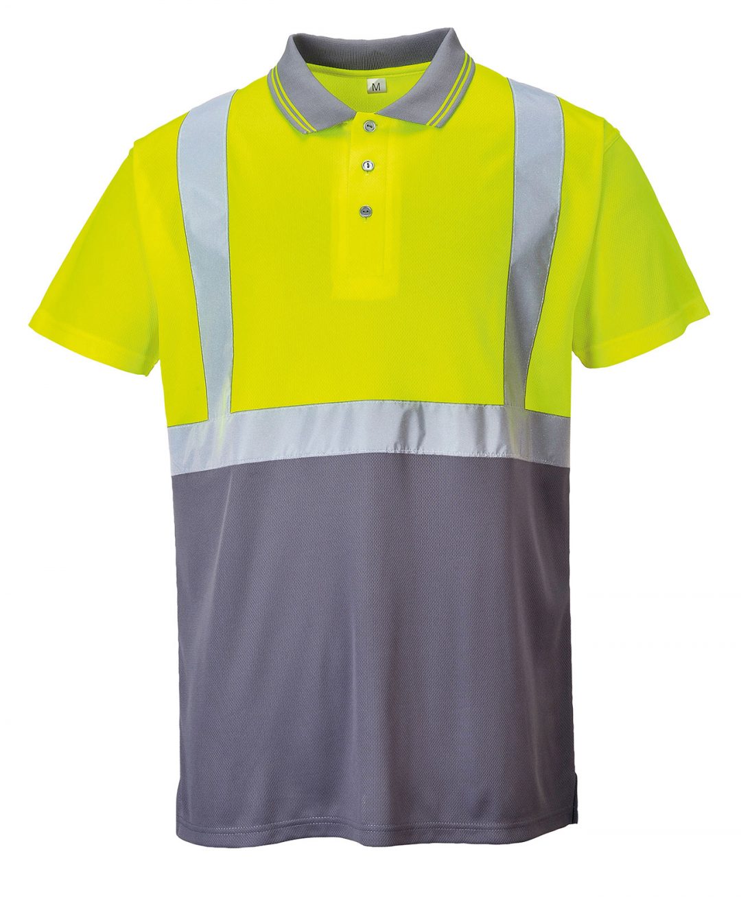 Hi-vis Two-Tone Polo Shirt (Portwest) | Custom Embroidery