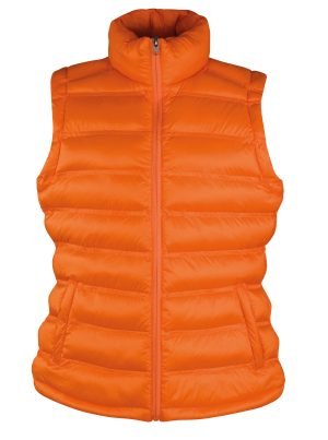 Women's Ice Bird Padded Gilet (Result) - Orange