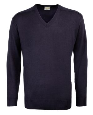 Men's V-Neck Acrylic Sweater perfect for company uniform
