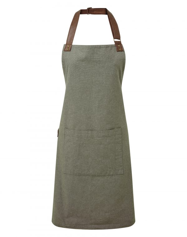 Apron with logo