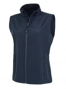 recycled lady fit softshell Bodywarmer