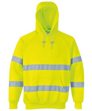 Hi-Vis Hooded Sweatshirt from Portwest