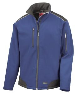 Ripstop Softshell workwear jacket designed with a tough ripstop outer and reinforced black CORDURA&reg; shoulder and elbow panels, it&rsquo;s made to stand up to demanding environments
