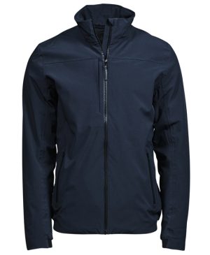 An all weather jacket high stylish collar, elasticated hem and cuffs, and practical length create a sharp, professional look. Spacious front pockets with warm lining, a chest pocket and inner pocket keep essentials secure.
