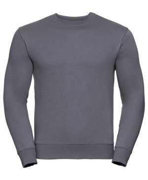 Custom embroidered crew neck sweatshirt