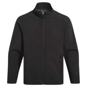 Softshell jacket in black by Craghoppers with full front zip