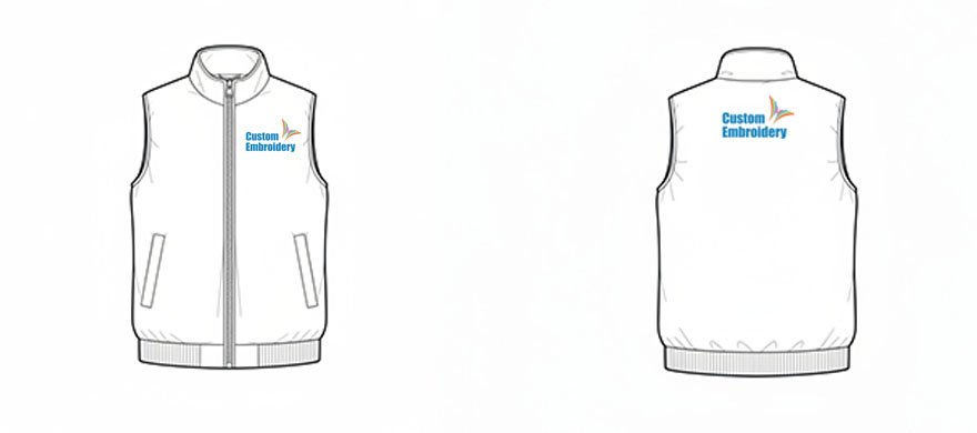 Logo placement options