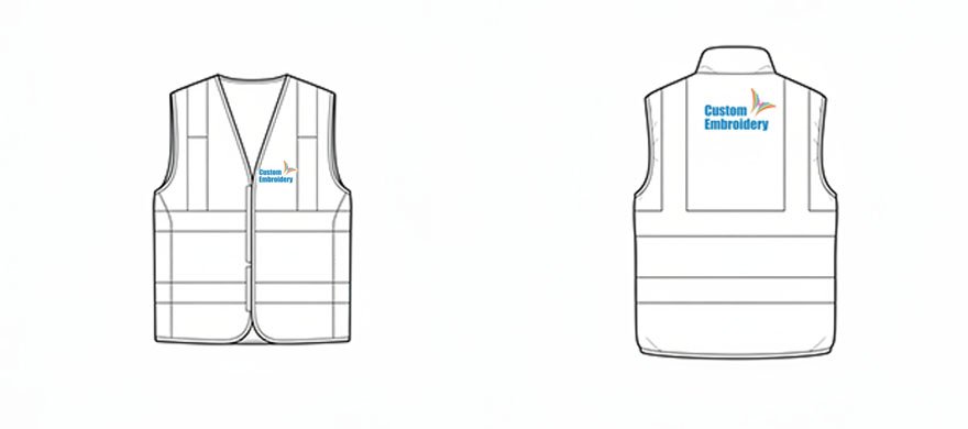 Logo placement options