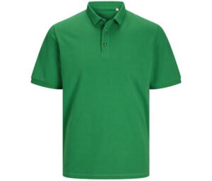 Men's Green polo t-shirt, short sleeve, Jack & Jones