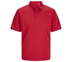 Men's Red polo t-shirt, short sleeve, Jack & Jones