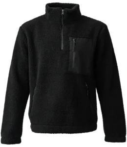 heavy fleece quarter zip