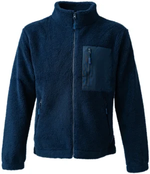 Unisex Full Zip Borg Fleece Jacket - Ravine